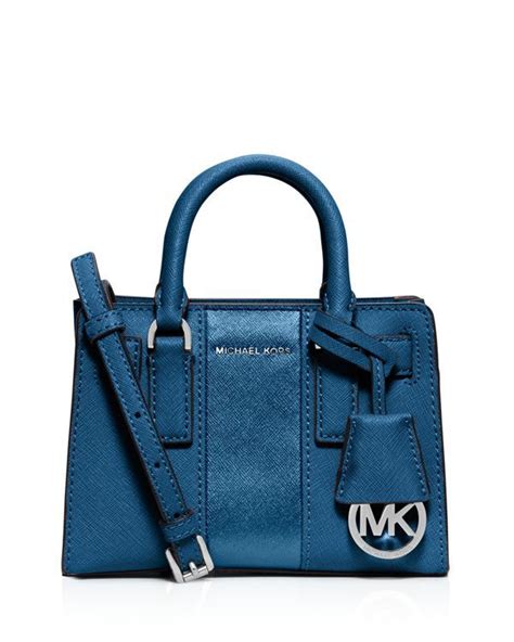 michael kors dillon steel blue|Michael Michael Kors Metallic Stripe Mini Dillon Crossbody In .